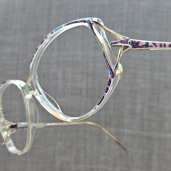 Vintage Ellen Color Women Eyeglasses SILVER DOLLAR Glasses 54[]15 130 Eye Wear main image 10